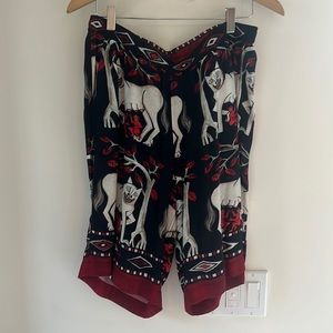 Endless Joy ROMULUS & REMUS VISCOSE SHORTS BLACK